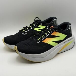 Mens New Balance FuelCell SuperComp Trainer v3 Size 13 Black/Green Running Shoes